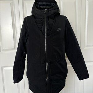 Nike long puffer coat